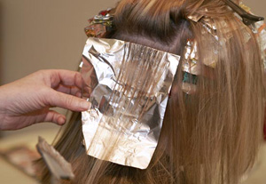 When foils or the foiling technique were invented or first used for hair  coloring